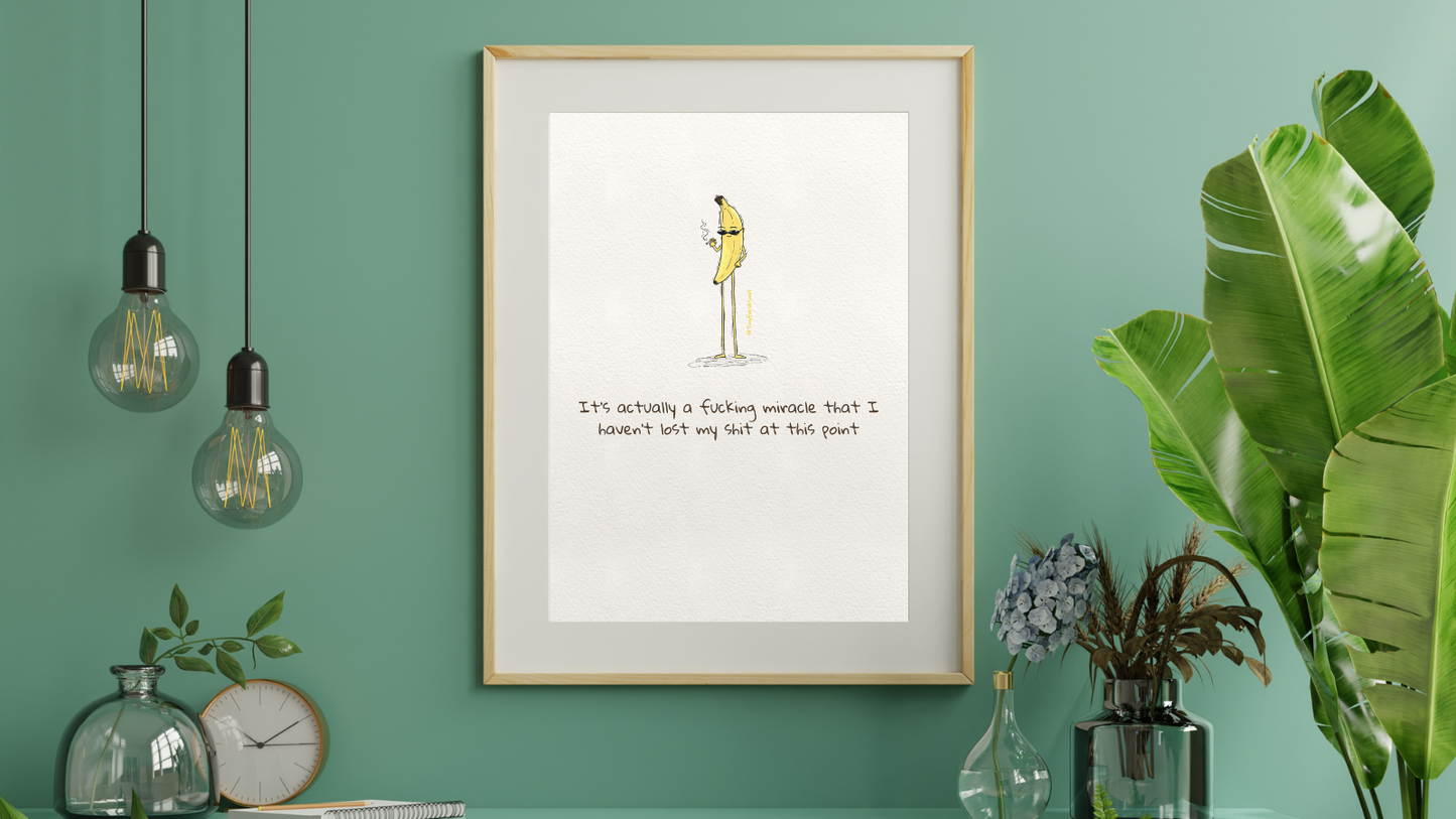 Chill Banana Original Print