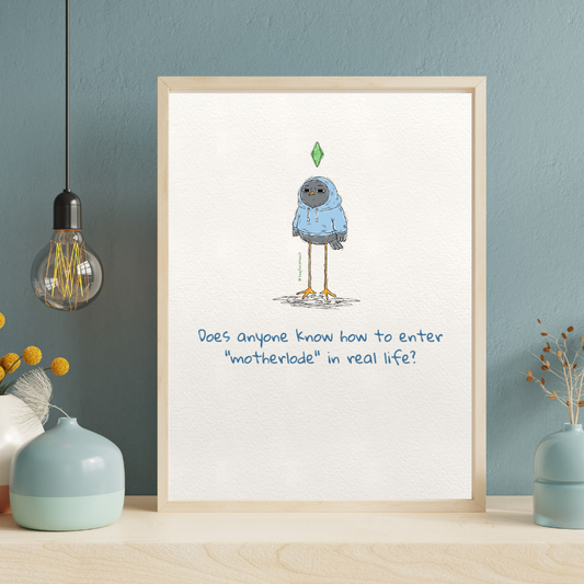 Motherlode Original Print