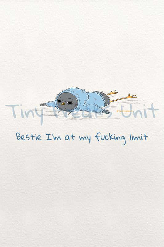 Bestie I'm Tired Digital Download