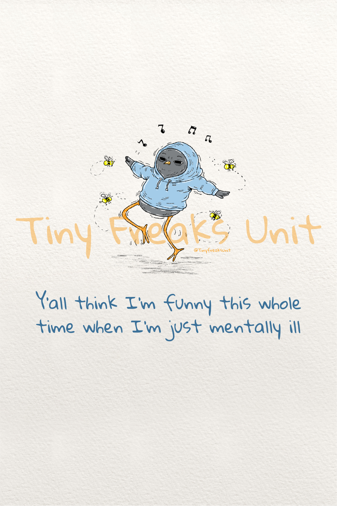 I’m Not That Funny Original Print