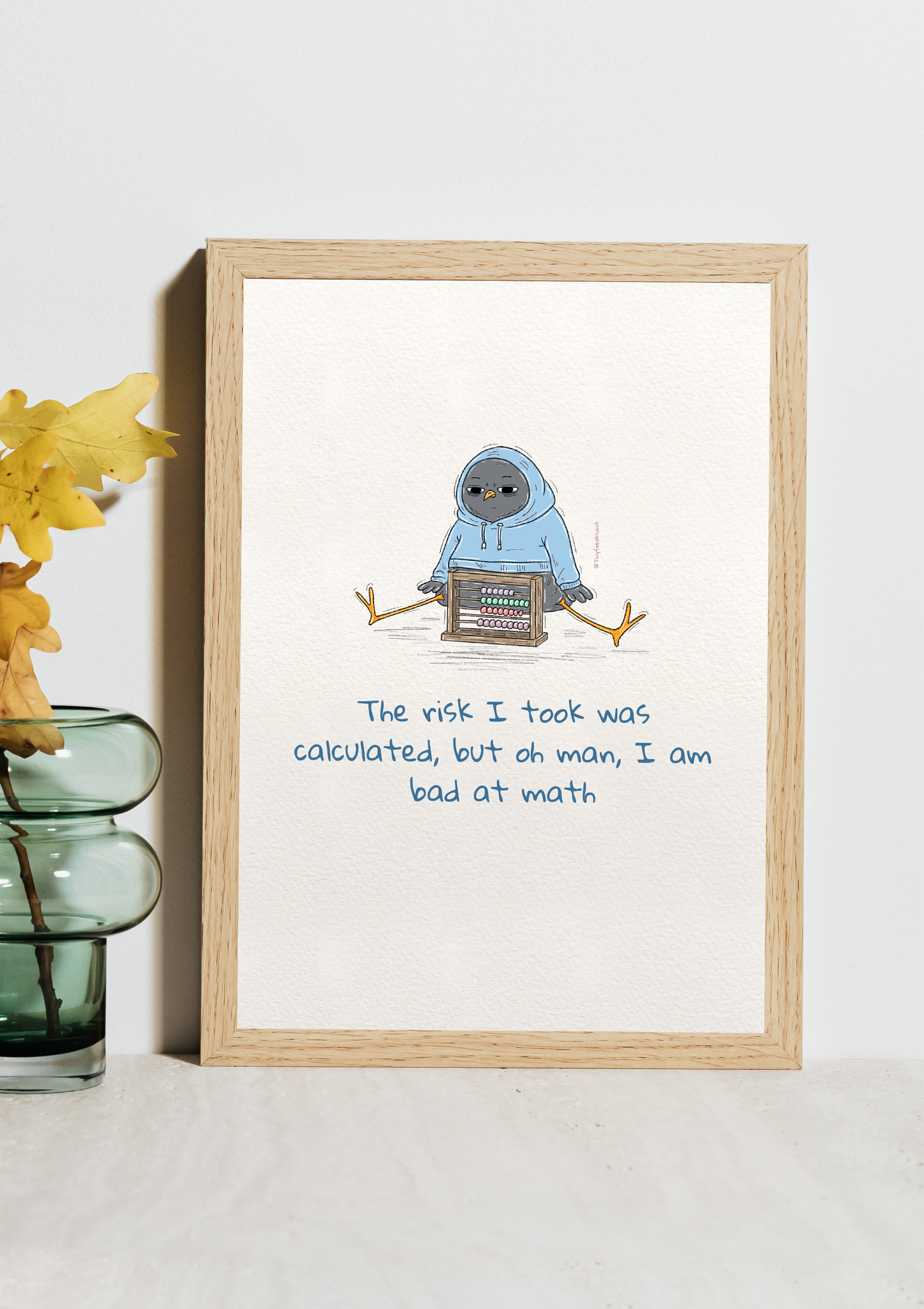 The Risk Original Print