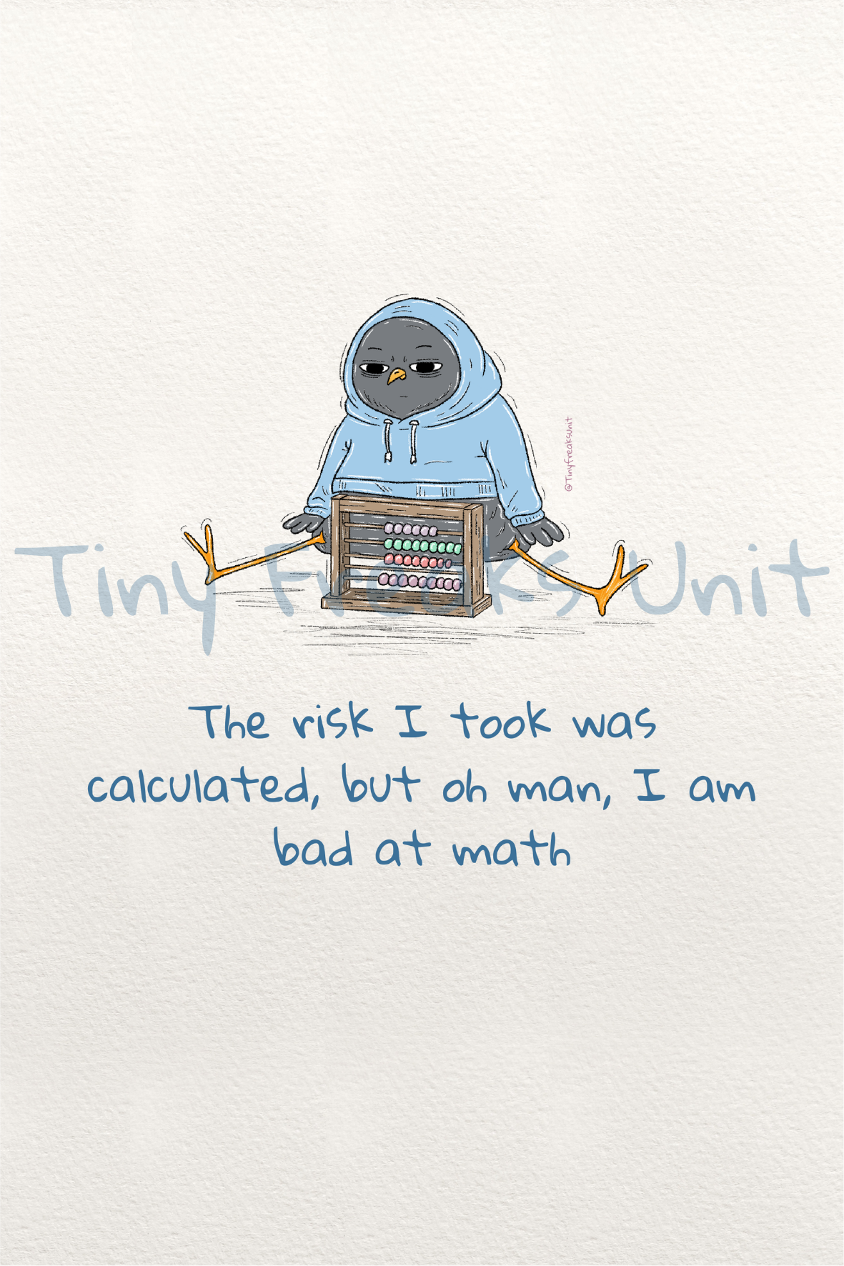 The Risk Original Print